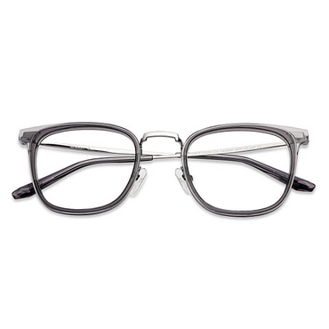 Blue Block Zero Power Screen Glasses : Gunmetal Grey