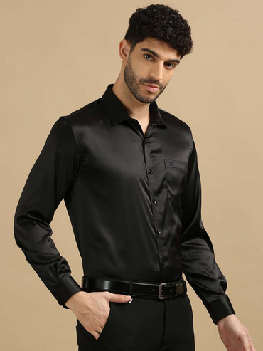 Clubwear Shirt and pant in Sleek Black