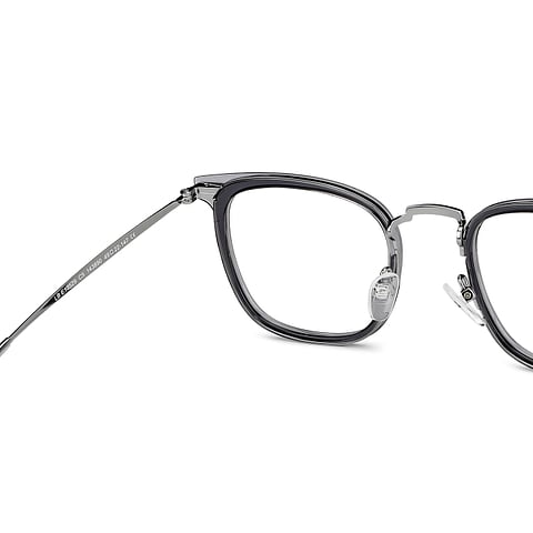 Blue Block Zero Power Screen Glasses : Gunmetal Grey