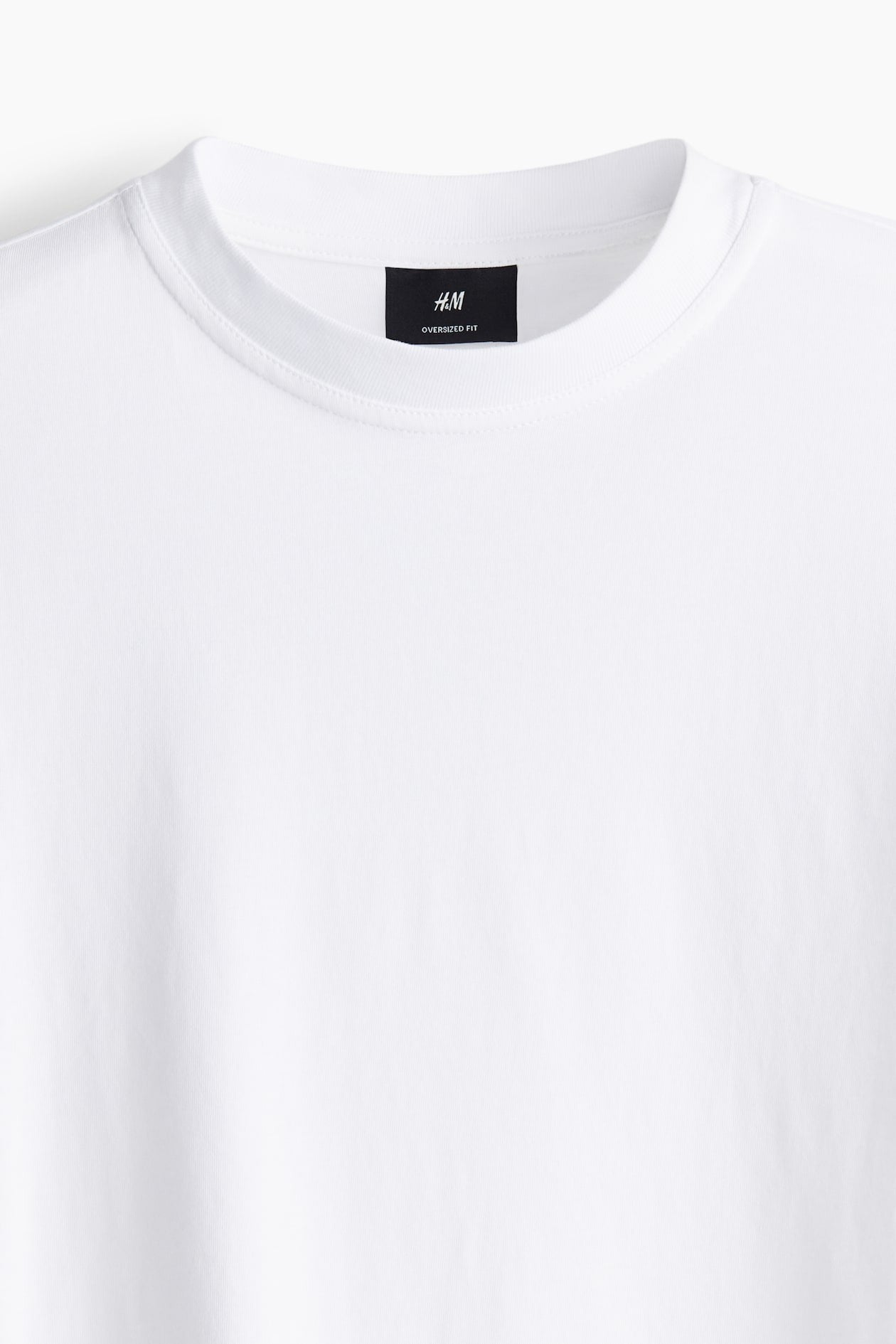 White Oversized Fit T-shirt