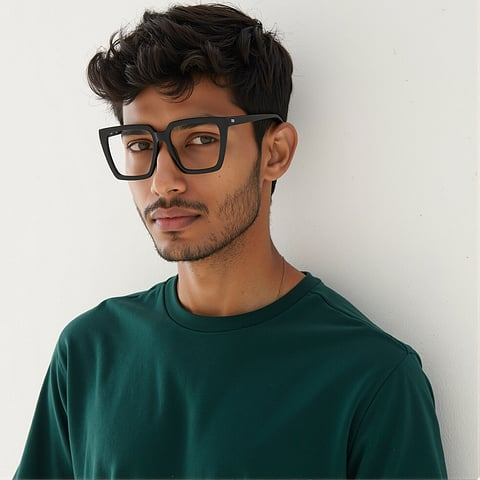 Black Full Rim Square