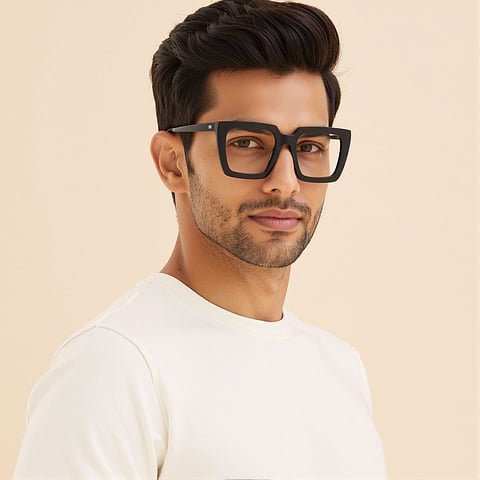 Black Full Rim Square