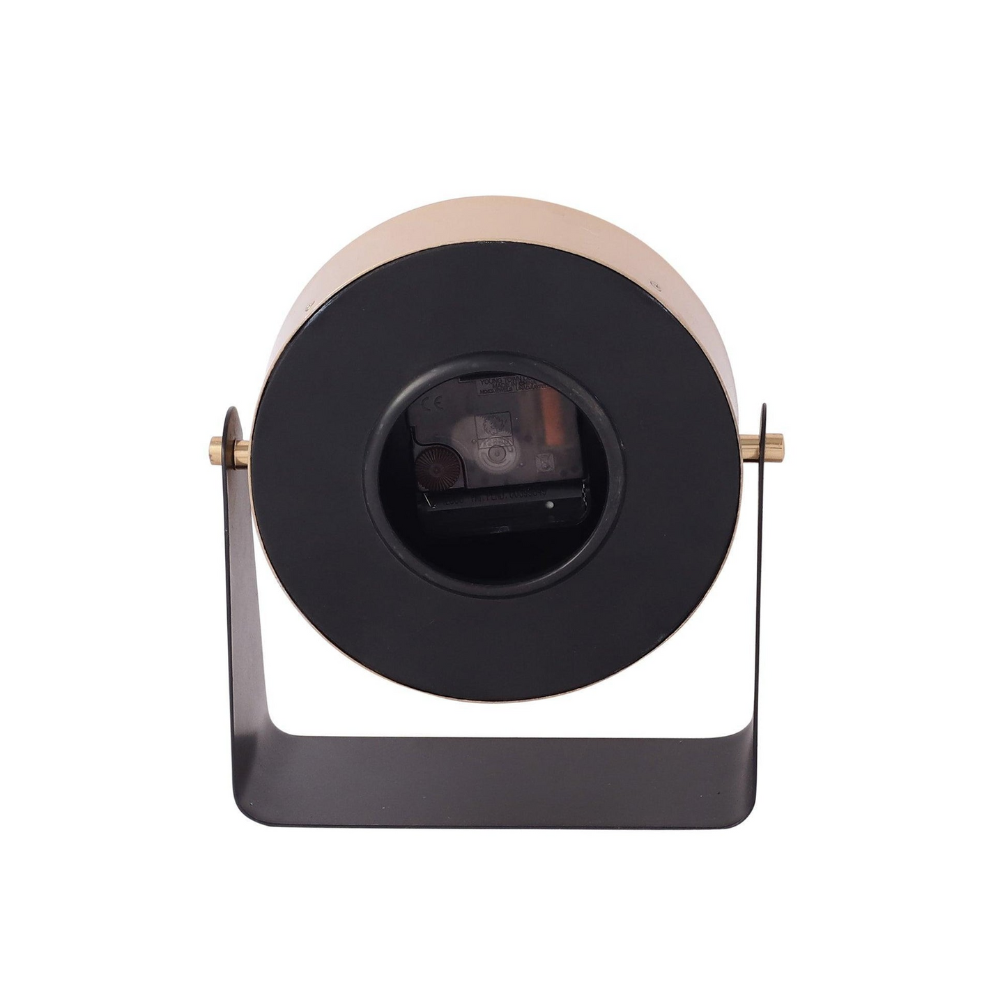 Modern Round Table Clock For Living Room Decor | Desk Clock
