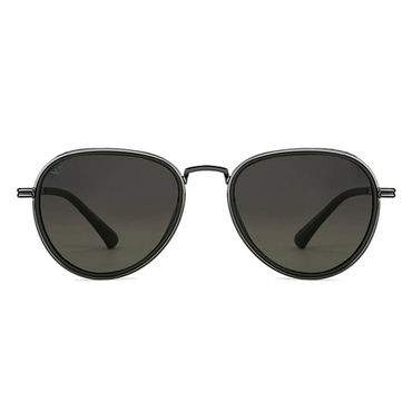 Mid Gunmetal Full Rim Aviator