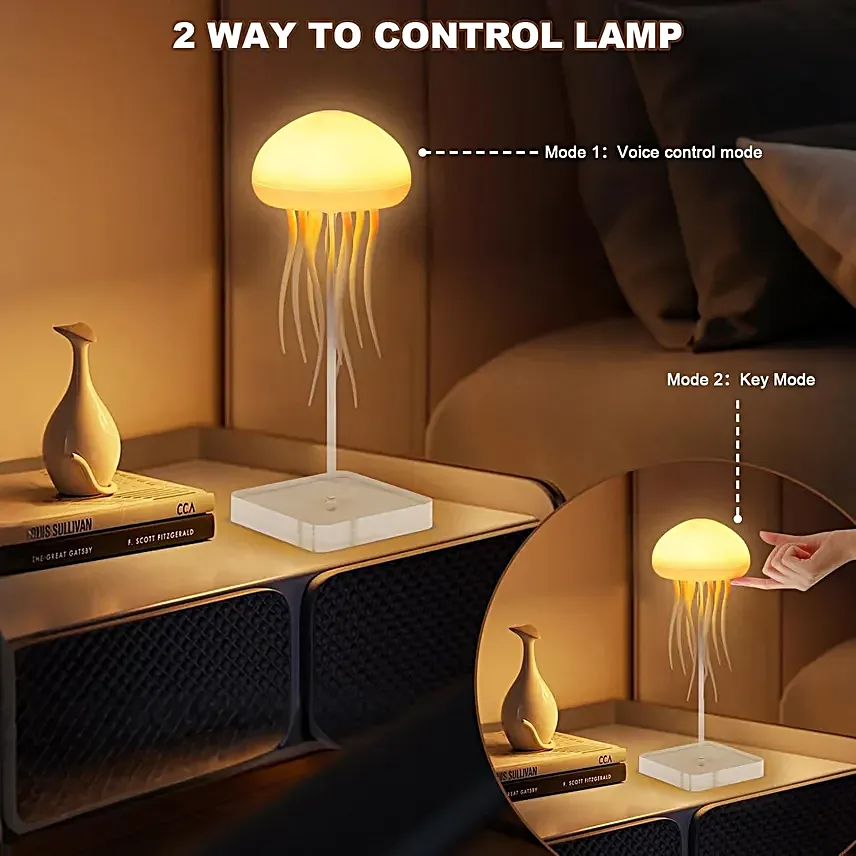 LED Jellyfish Night Light