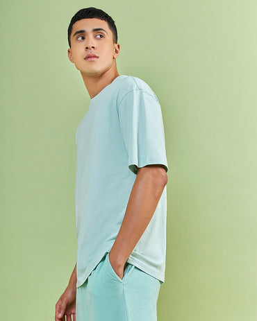 Men's Green Oversized T-shirt