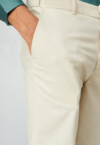 beige formal thouser for men