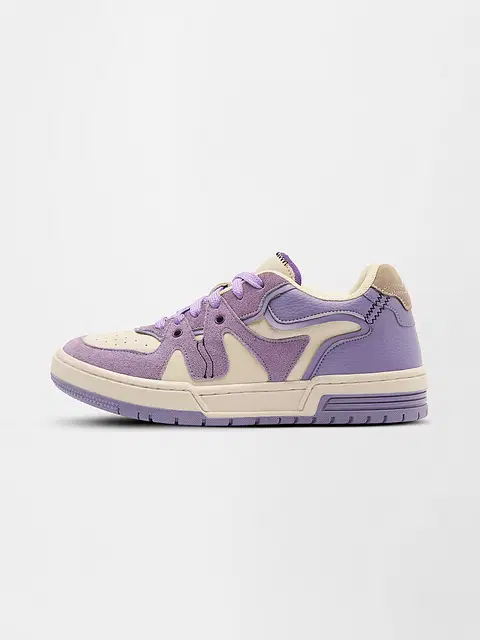 Urban Blaze: Lavender Women Low Top Sneakers