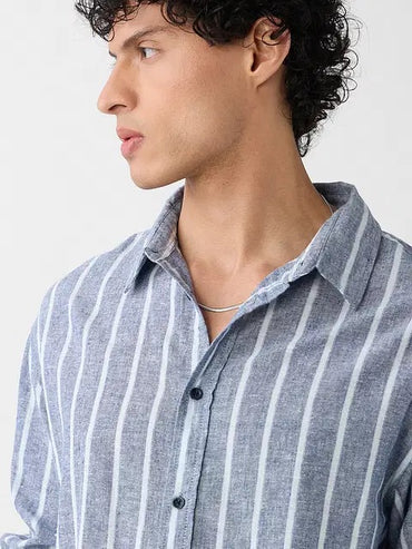 Cotton Linen Stripes: Nautical