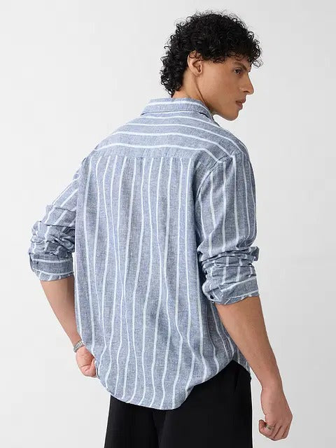 Cotton Linen Stripes: Nautical
