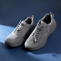 Men Grey Sports Walking Shoes