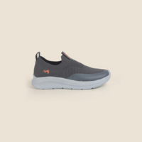 Men Grey Sports Walking Shoes