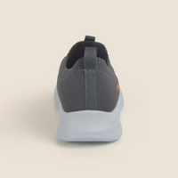 Men Grey Sports Walking Shoes