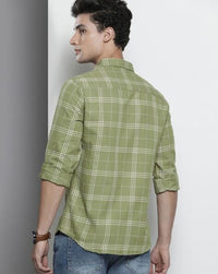 Checked Shirt with Patch Pocket