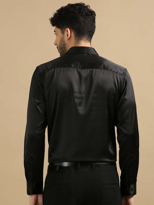 Clubwear Shirt and pant in Sleek Black