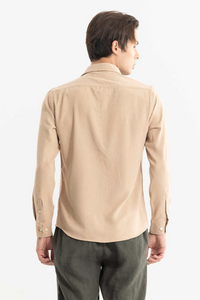 Chagrin beige cream Shirt