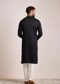 Midnight Black Kurta set