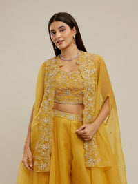 Sunflower Symphony Indo Western