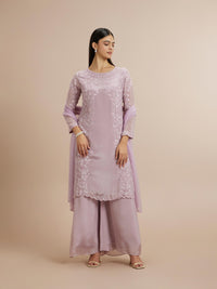 Elegant Purple Celebration Stitched Suit