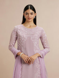 Elegant Purple Celebration Stitched Suit