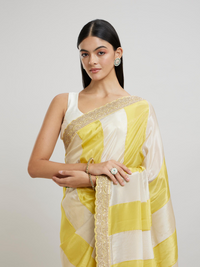 Yellow Tissue Saree
