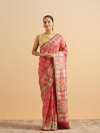 Royal Blossom Rani Pink Saree