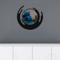 Embrace Asymmetric Design  Exquisite Wall Mirror
