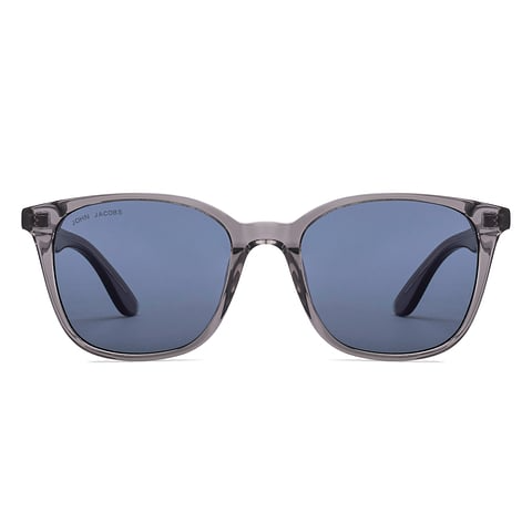 Gray Transparent Full Rim Square