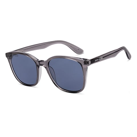 Gray Transparent Full Rim Square