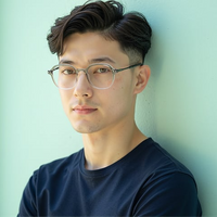 Gray Transparent Full Rim Square glasses