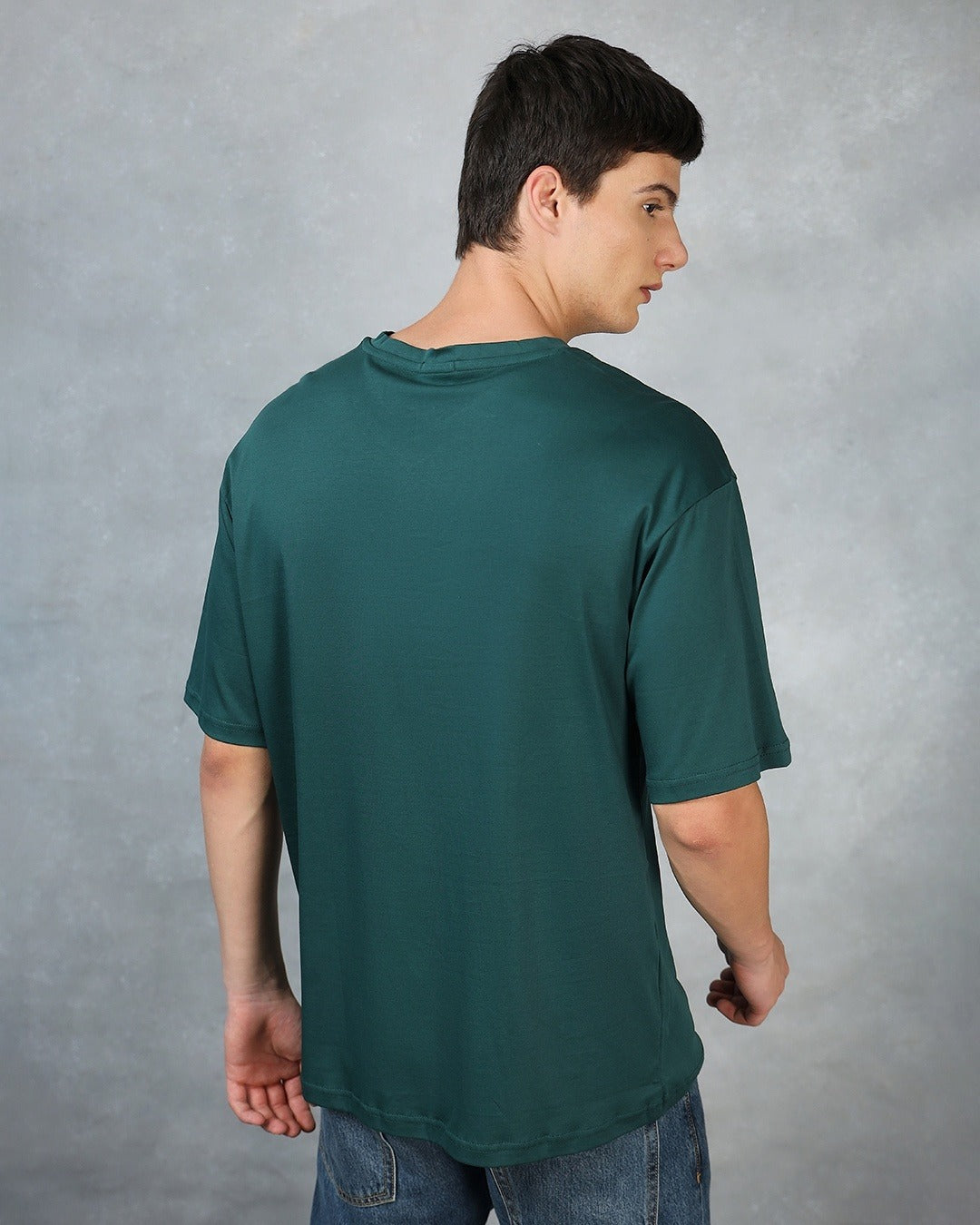 Men's Green Oversized T-shirt