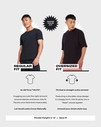 Men's Brown Oversized T-shirt