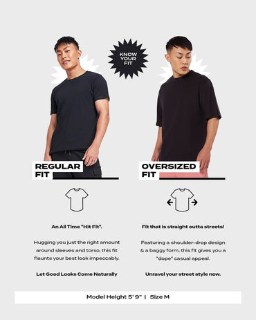 Men's Brown Oversized T-shirt