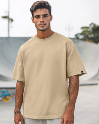 Men's Brown Oversized T-shirt