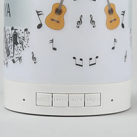 Personalised Musical Bluetooth LED Lamp Speaker