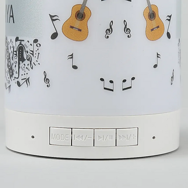 Personalised Musical Bluetooth LED Lamp Speaker