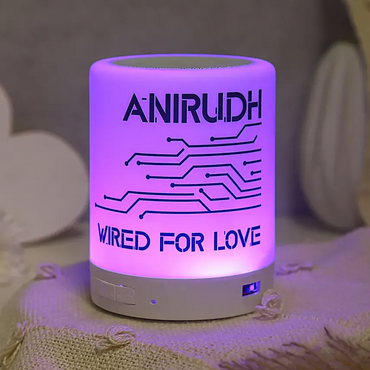 Personalised Wired For Love Speaker