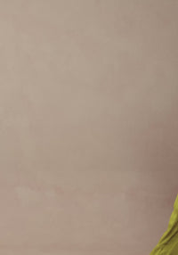 Elegant Green Satin Saree